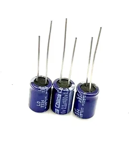 LD 400V2.2uF capacitor eletrolítico de alta confiabilidade tipo LEDAluminium