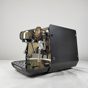Machine à expresso professionnelle 2400W, double chaudière Golden Cup, système d'extraction 58Pro, contrôle NTC PID, haute performance - Product Image 3