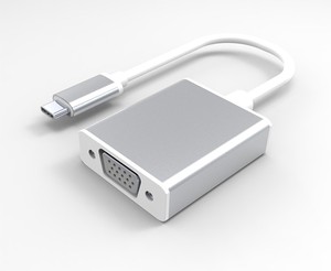 Offres Spéciales câble adaptateur VGA Type C vers femelle USB USBC 3.1 vers VGA adaptateur pour Macbook 12 pouces Chromebook Pixel Lumia <span class=keywords><strong>950XL</strong></span> - Product Image 1