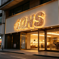 Transformateur personnalisé pour enseignes lumineuses LED étanches extérieures effet ciel étoilé pour Restaurants, Cafés, Bars, Salons, Bureaux, Domicile