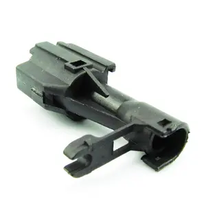 KET SWP Series 1 Way Male Housing Black Waterproof Wire Connector MG640280-5 Auto Connector 1 Pin Automotive Plastic 1.8MM CNKF