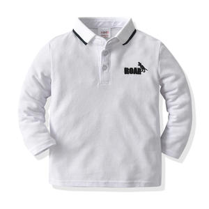 Vêtements pour enfants à la mode, vêtements pour nouveau-nés, ensemble décontracté en coton pour garçons, ensemble polo et pantalon en gros - Product Image 3