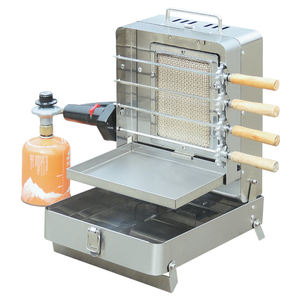 <span class=keywords><strong>Barbecue</strong></span> au <span class=keywords><strong>gaz</strong></span> portable, pliable, en forme de mini <span class=keywords><strong>valise</strong></span>, sans fumée - Product Image 2