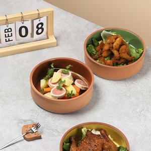 Platos <span class=keywords><strong>de</strong></span> Cena <span class=keywords><strong>de</strong></span> Terracota Creativos Nuevos <span class=keywords><strong>de</strong></span> Proveedor <span class=keywords><strong>de</strong></span> Fábrica, <span class=keywords><strong>Plato</strong></span> <span class=keywords><strong>de</strong></span> Servir <span class=keywords><strong>de</strong></span> Barro <span class=keywords><strong>de</strong></span> Gran Capacidad Personalizado, Vajilla Redonda - Product Image 2