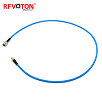 Cable Coaxial SMA Macho a SMP Hembra SS405 para Antena WiFi, Router, Extensión Inalámbrica, 50 cm