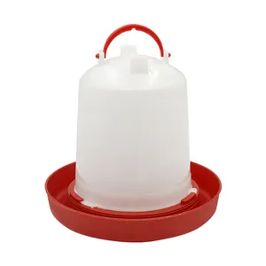 1.5L Plastic Chicken Drinkers Automatic Water Drinkers for Chicken Hanging Drink Bucket for Poultry