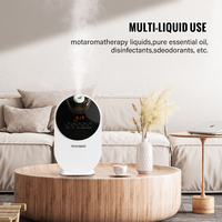 Diffuseur d'huiles essentielles électrique Smart Home 500ml Diffuseur d'arômes sans eau pour hôtel, voiture et maison