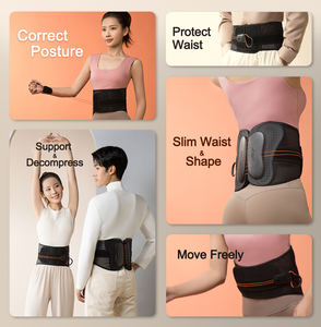 वजन घटाने के लिए हॉट सेलर्स ड्रॉस्ट्रिंग एडजस्टेबल लोअर बैक लम्बर सपोर्ट कमर बेल्ट स्लिमिंग कमर ट्रिमर शेपर बेल्ट - Product Image 2