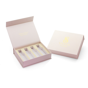 Boîte d'Emballage Rigide Pliable en Carton avec Logo Personnalisé et <span class=keywords><strong>Code</strong></span> QR pour Parfum, Cosmétique, Fermeture Magnétique, Boîte Cadeau avec Insert - Product Image 4