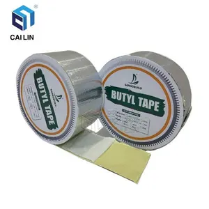 Geprefabriceerde Container Huis Waterdicht Zelfklevend Lek Permanente Reparatie Aluminiumfolie Butyl Rubber Tape