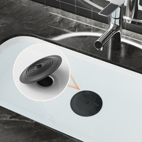 Bouchon de drain de sol en silicone anti-odeur, couvercle d'étanchéité pour évacuation des eaux usées, bouchon de toilettes domestiques, empêche le reflux des eaux usées