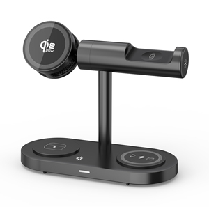 Base de Carga Inalámbrica Magnética Qi22 de 25 W y <span class=keywords><strong>7</strong></span> en 1, Base de Carga Rápida Multidispositivo con Refrigeración para <span class=keywords><strong>iPhone</strong></span>, Apple Watch, <span class=keywords><strong>AirPods</strong></span> - Product Image 1