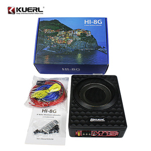 ซับวูฟเฟอร์ติดรถยนต์ Kuerl ขนาด 8 นิ้ว 270x200x79 มม. บางเฉียบ ติดตั้งใต้เบาะ เสียงโมโน - Product Image 5