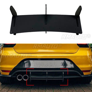 Difusor de Parachoques Trasero para Auto, Spoiler, Splitter, Kit de Carrocería, Color Negro, Nuevo para VW Polo MK5 GTI 6R 6C Dos/Cuatro Puertas, Modelo Facelift 2010-2018 - Product Image 1