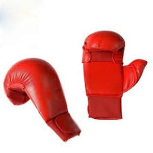 Gants de karaté en cuir de haute qualité et mitaines de poinçonnage de Taekwondo équipement de protection pour l'entraînement de compétition de sparring d'arts martiaux - Product Image 3