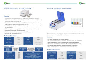 LABTEX fabrika fiyat 24 kartları reaktif kartı inkübatör kan gruplama inkübatör laboratuvar araştırma için - Product Image 5