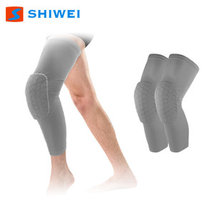 Rodilleras Shiwei Honeycomb con silicona antideslizante para baloncesto y deportes al aire libre, equipo de protección unisex - Product Image 2