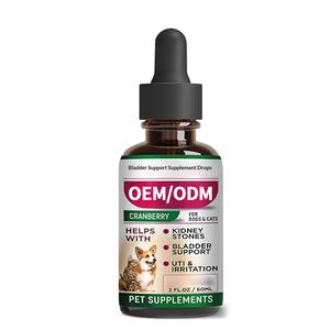 Suplemento Líquido OEM/ODM Transfronteiriço para Suporte da Bexiga de Animais de Estimação: Gotas para Cães e Gatos, Prevenção de Cálculos Renais e Infeções Urinárias, Nutrição Personalizada - Product Image 5