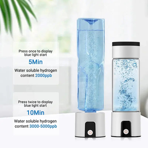 Nồng độ cao 3000ppb pem nước điện Hydro Máy phát điện nước 270ml Hydro hít chai cho xe ngoài trời USB - Product Image 4