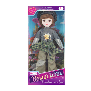 Nouvelle collection 2026 : Poupée mignonne de 30 cm pour filles, 21 articulations mobiles, réaliste, éducative, tendance, corps souple en PVC et vinyle, modèle de dessin animé, jouet. - Product Image 2