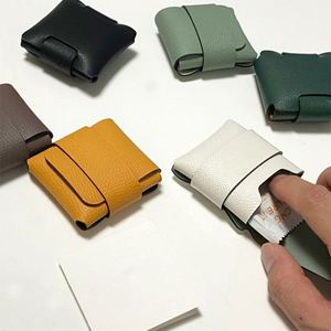 Estuche de Viaje Portátil de Cuero para Condones, Organizador de Bolsillo, Logotipo Personalizado, Mini Bolsa de Almacenamiento, Bolsa para Condones Multicolor - Product Image 3