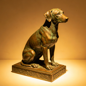 Escultura Moderna Artística <span class=keywords><strong>de</strong></span> Perro con Patas Largas en Acabado <span class=keywords><strong>Bronce</strong></span>, Estatua Abstracta <span class=keywords><strong>de</strong></span> Animal para Decoración <span class=keywords><strong>de</strong></span> Interiores <span class=keywords><strong>de</strong></span> Casas y Villas <span class=keywords><strong>de</strong></span> Lujo - Product Image 2