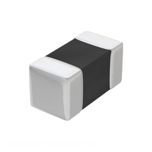 ตัวเก็บประจุแบบเซรามิก MBASE105SB5224MFNA18 0.22 uF 16V 0402 0.22 uF 0402 (1005เมตริก) - Product Image 1