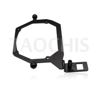 Support de support de cadre d'adaptateur de phares de voiture TAOCHIS TC-JF-44 pour objectif de projecteur BOSCH AL sans accessoires de rénovation de voiture AFS