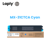 Cartouche de toner Laply Stable Vivid Color MX-31CT 31FT 31GT 31NT pour copieur couleur Sharp MX-2301N MX-2600N MX-3100N
