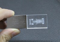 Flashdisk Kristal Custom USB 3.0 dengan Lampu LED 2GB 4GB 8GB 32GB 64GB