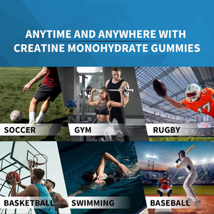 Private Label 6000mg <strong>Creatine</strong> Monohydrate Gummies for Men &amp; Women 2 Gummies Per Serving Muscle Growth Made in Henan China - Product Image 5