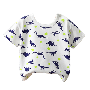 Camisetas de Verano 2026 Personalizadas, 100% Algodón Tejido, para Niños, Suaves, Casuales, Cuello Redondo, Venta al Por Mayor, Color Beige, para Niños y Niñas - Product Image 3
