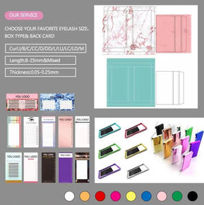 Éventails Préfabriqués 2D 3D 4D 5D 6D 7D 8D 9D 10D 0.05 0.07 0.10MM Courbures C D L M Extensions de Cils Faux à Tige Courte - Product Image 5