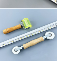 Bande LED COB SMD DIY en rouleau, écologique, haute luminosité, anti-éblouissement, installation facile, application PVC bois, aide universelle