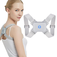 Nouveau Correcteur de Posture Électronique Intelligent et Réglable, Respirant et Portable, avec Rappel par Vibration pour le Soutien Lombaire