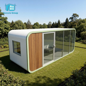 Maison capsule Apple Cabin <span class=keywords><strong>40m2</strong></span>, maison préfabriquée moderne en conteneur avec cuisine et chambre pour une vie en plein air dans un complexe hôtelier - Product Image 4