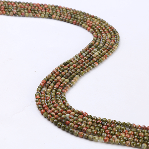 Cuentas Sueltas de Piedras Preciosas Naturales, Corte Brillante, Ojo de Gato Naranja, Coral, Jade, Rubí, Cuentas Rosas para Joyería, Pulimentadas, 1.5mm 8mm - Product Image 1