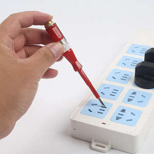 Portable Électrique Induit Tournevis Lumière Sonde Testeur De Tension Détecteur AC DC 100-500V Testeur Stylo - Product Image 3