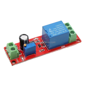 NE555 지연 타이머 릴레이 모듈 단안정 스위치 보드 전원 켜기 지연 컨트롤러 5V <span class=keywords><strong>12V</strong></span> 자동차 회로 - Product Image 3