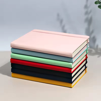 Carnet de notes A5 en cuir PU à sublimation quotidienne, reliure cousue et logo personnalisable, vente chaude