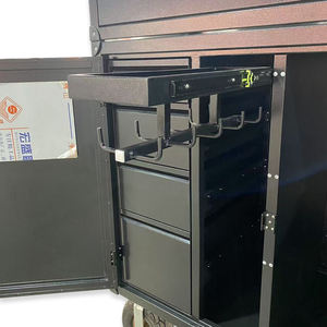 Superluck - Armario de Metal Galvanizado Antirrobo Personalizado, Caja para Equipo Ecuestre con Ruedas - Product Image 3