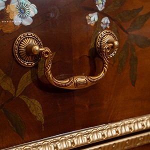 Meuble ancien chinois <span class=keywords><strong>en</strong></span> <span class=keywords><strong>acajou</strong></span>, commode à tiroirs sculptée, armoire de rangement <span class=keywords><strong>en</strong></span> <span class=keywords><strong>bois</strong></span> massif, meuble d'appoint pour salon - Product Image 3