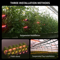 Lampe hydroponique souterraine pour plantes d'intérieur, semis, 120W, LED haute performance sous canopée, 150W, éclairage de culture