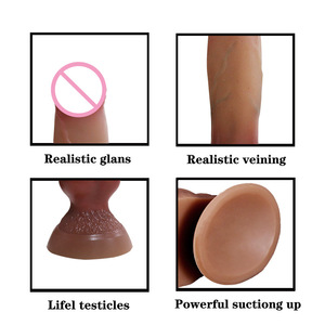 Nouveau jouet sexuel pour adultes en silicone en forme de fouet de loup de Jiuxi, liquide doux et inodore pour femmes, avec stimulation mutante - Product Image 2