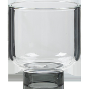 Guanlan Glass <b>Teacup</b> High Borosilicate Heat Resistant Long Footed Transparent Single Cup Tasting Cup Kung Fu Tea Set - Product Image 5