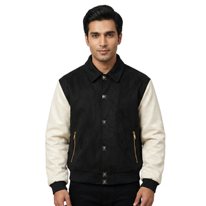 Chaquetas Varsity para Hombre con Logotipo Personalizado, Último Diseño, Chaqueta Varsity de Invierno, Cuello Redondo Multicolor, Chaqueta Varsity Estilo Urbano - Product Image 1