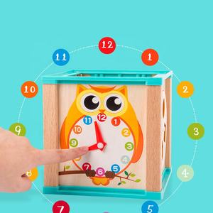 Novità all'ingrosso caldo 4 lati multifunzionali scatola del tesoro in rilievo di legno giocattoli nuovi giocattoli educativi pe - Product Image 5