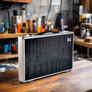 Maletín de herramientas de metal pequeño personalizado Maletín y vitrina de aluminio personalizados - Product Image 6