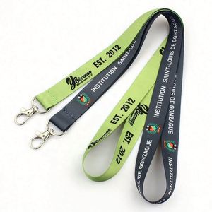 Custom Eco-friendly <b>Polyester</b> Printed Logo Gravure & Offset Printing <b>Lanyard</b> Heat Press Machine Included Durable Cost Effective - Product Image 3