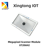 Module de lecteur de codes-barres 2D intégré USB TTL RS232 fabriqué en Chine, 1280 x 800 CMOS, lecteur de codes QR pour intégration OEM XT206H2